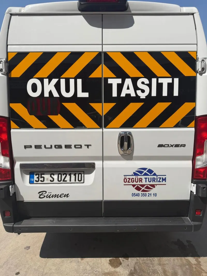 Özgür Turizm okul taşıtı